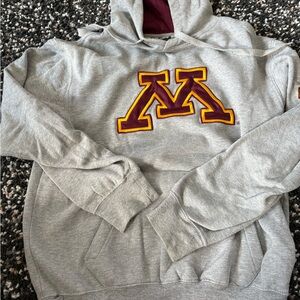 Gray U of M hoodie